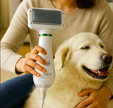 Secador de Pelo para Mascotas — Seca y Desenreda Tras el Baño