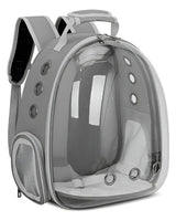 Mochila Transportadora para Mascotas (Gris) — Llévalo Contigo a Todos Lados
