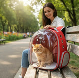Mochila Transportadora para Mascotas (Gris) — Llévalo Contigo a Todos Lados