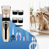 Máquina Cortapelos Profesional para Mascotas — Corte Parejo y Silencioso
