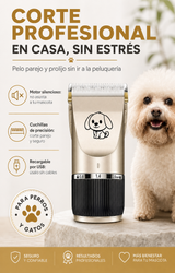 Cortapelos Eléctrico para Mascotas — Corte en Casa Sin Ruido ni Estrés