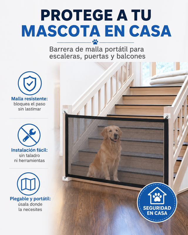 Malla de Protección para Mascotas — Seguridad en Ventanas y Balcones